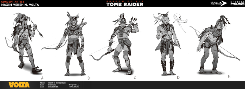 Illustration for article titled The Art Of Shadow Of The Tomb Raider